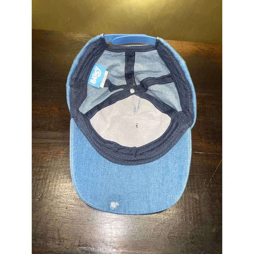 Bluey Kids Baseball‎ Cap Denim Snapback Berkshire Fashions OSFM
